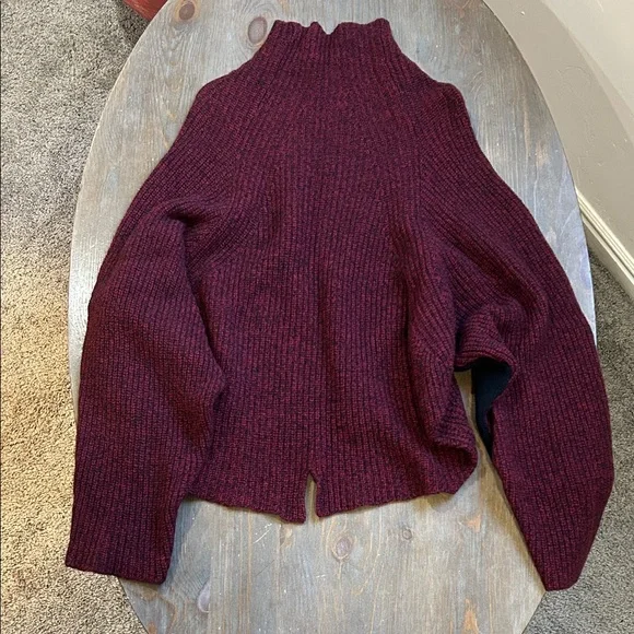 Zadig & Voltaire Deep Red Lola Sweater - Picture 14 of 17